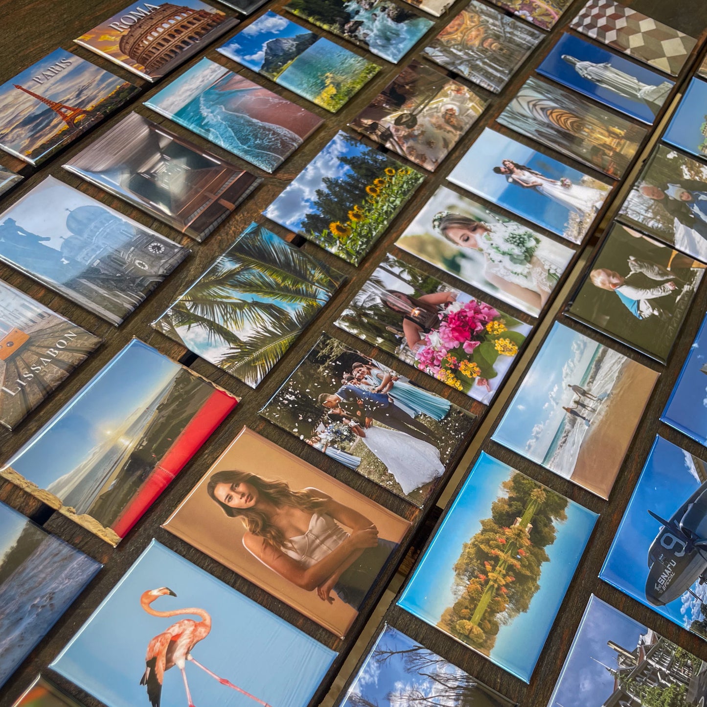 Personalisierte Fotomagnete – 8er-Set (Handgemacht)