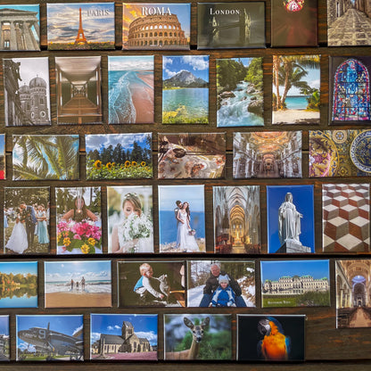 Personalisierte Fotomagnete – 8er-Set (Handgemacht)