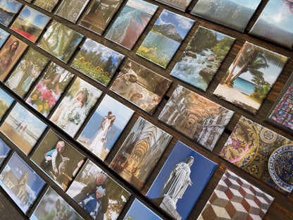 Personalisierte Fotomagnete – 8er-Set (Handgemacht)